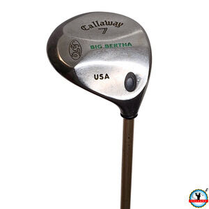 Women's Callaway Big Bertha S2H2 7-Wood RH Graphite Gems Ladies 40.5" FAIR READ!